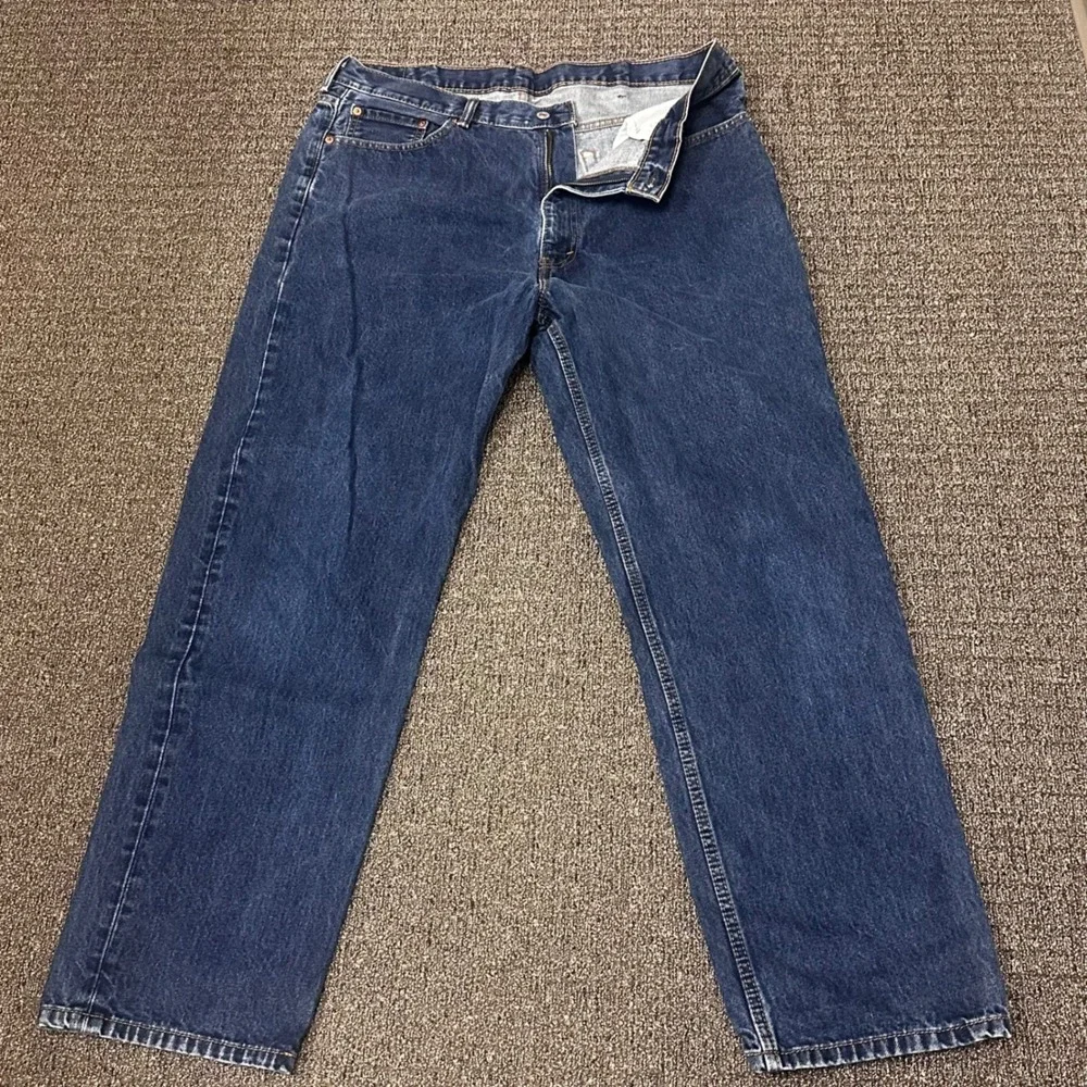 Levis 550 Jeans Mens 40x32 Relaxed Fit Tapered Denim Medium‎ Wash Y2K Streetwear
